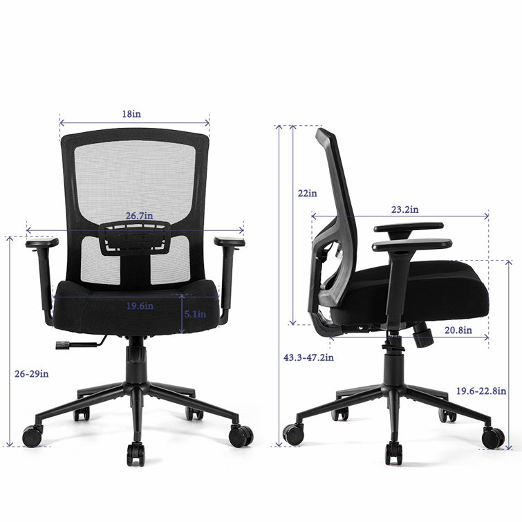 Trak highback office online chair